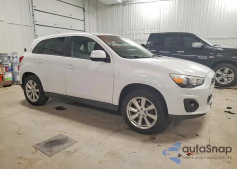 2015 Mitsubishi Outlander Sport Es from USA, damaged, VIN 4A4AP3AU3FE020444